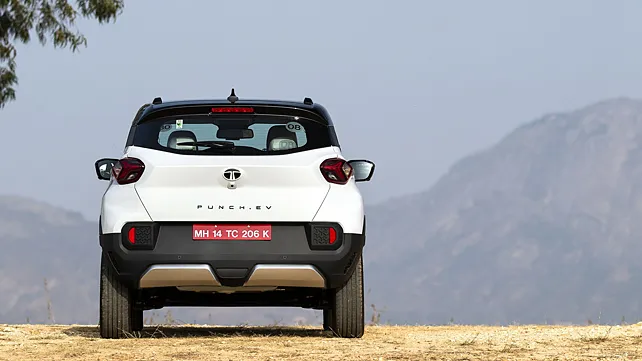 Tata Punch EV Rear View Tata Punch EV Rear View