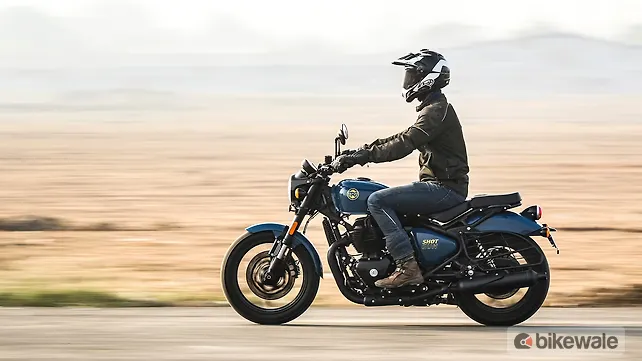 Royal Enfield Shotgun 650 Left Side View