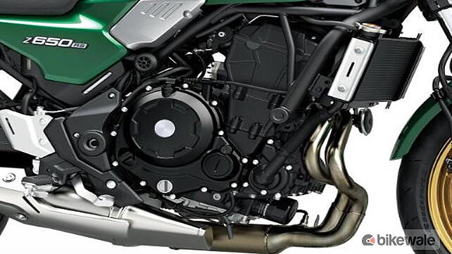 Kawasaki Z650RS Engine From Right