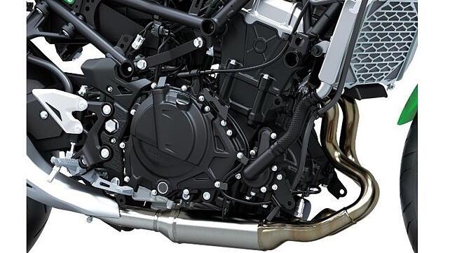 Kawasaki Ninja 500 Engine From Right