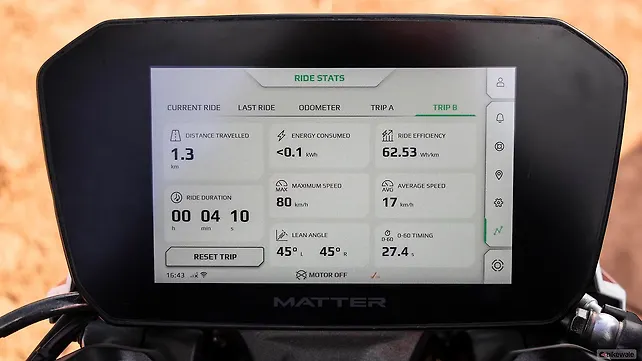 Matter AERA TFT / Instrument Cluster