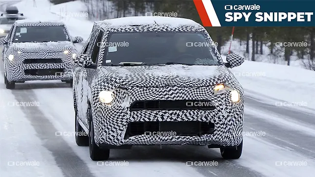 Citroen C3X spotted testing in cold weather Citroen C3X spotted testing in cold weather