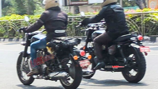  Upcoming Royal Enfield Classic 650 spotted testing