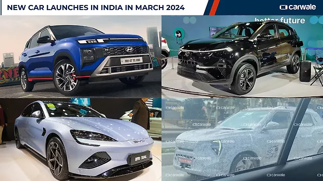 New car launches in India in March 2024 New car launches in India in March 2024