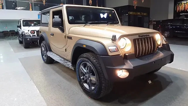 Mahindra Thar Earth Edition reaches local dealerships Mahindra Thar Earth Edition reaches local dealerships