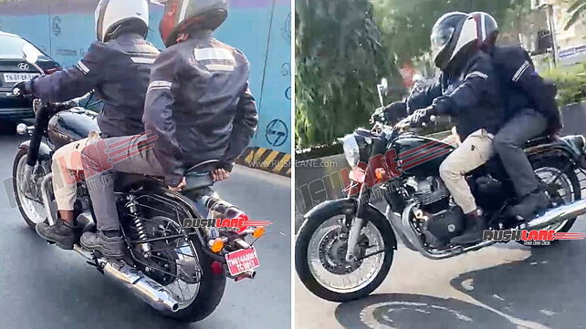 Royal Enfield Classic 650 test mule spotted!