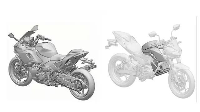 Kawasaki Ninja 7 Hybrid and Z e-1 Hybrid patented in India