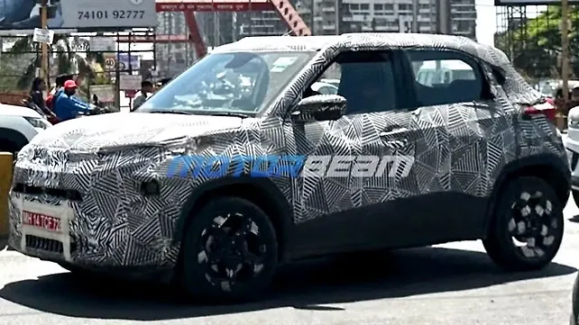 Tata Punch facelift in the works; spied testing in India Tata Punch facelift in the works; spied testing in India