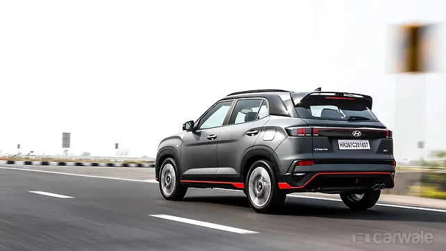 Hyundai Creta N Line Left Rear Three Quarter