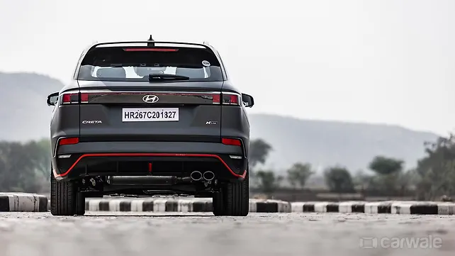 Hyundai Creta N Line Rear View