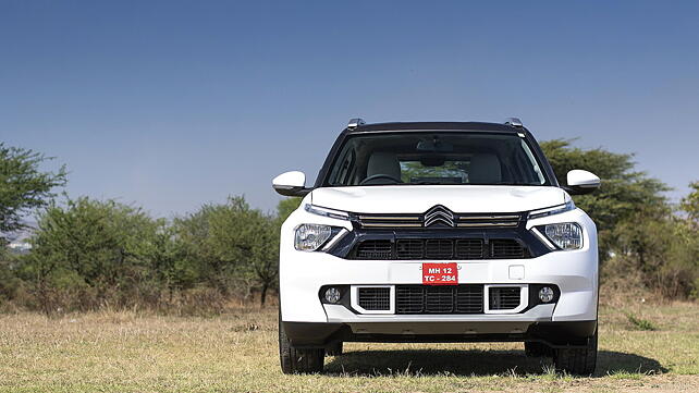 Citroen Basalt reveals updated face for C3 Aircross - CarWale