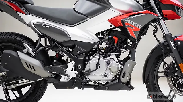 Hero Xtreme 125R Engine From Right