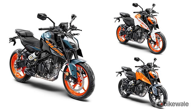 2024 KTM 250 Duke available in three colours