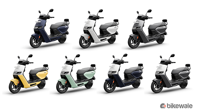 Ather Rizta electric scooter available in seven colours