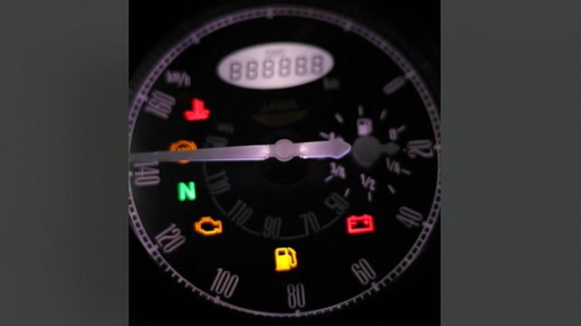 Jawa Perak Instrument Cluster