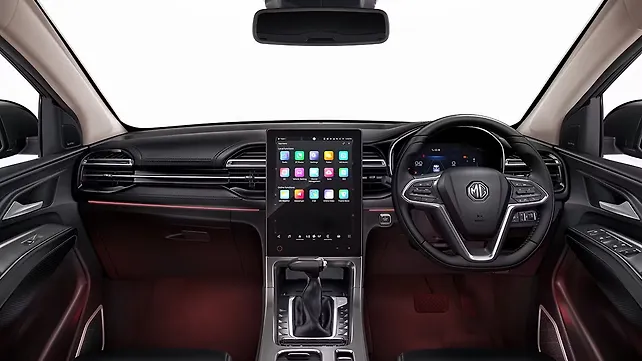 MG Hector Dashboard