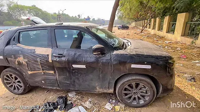 Maruti eVX interior leaked in new spy images Maruti eVX interior leaked in new spy images