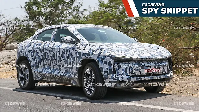 Tata Curvv-rival Mahindra BE.05 spied testing again Tata Curvv-rival Mahindra BE.05 spied testing again