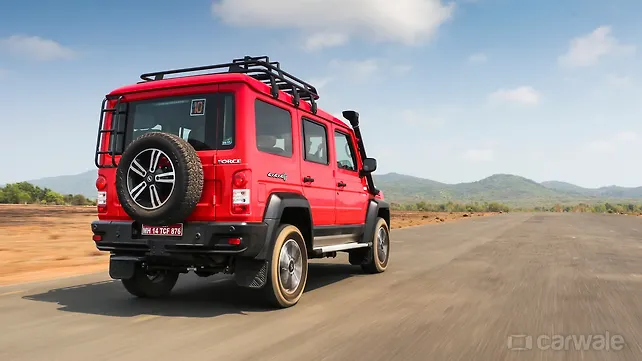 Force Motors Gurkha Right Rear Three Quarter