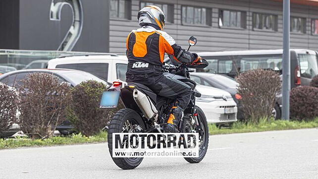 KTM 790 Duke-based GasGas Supermoto and Enduro bikes spied - BikeWale