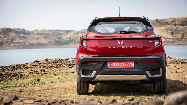 Mahindra XUV 3XO Rear View Mahindra XUV 3XO Rear View