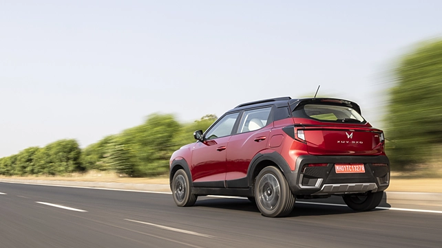 Mahindra XUV 3XO Left Rear Three Quarter Mahindra XUV 3XO Left Rear Three Quarter