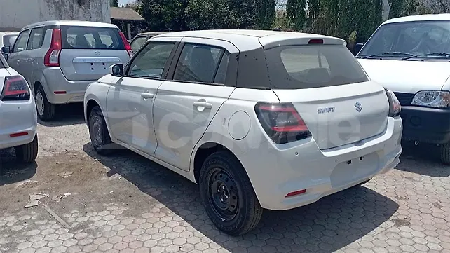 Maruti Suzuki New-gen Swift Left Rear Three Quarter Maruti Suzuki New-gen Swift Left Rear Three Quarter