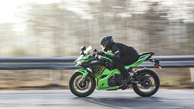 Kawasaki Ninja 500 Left Side View