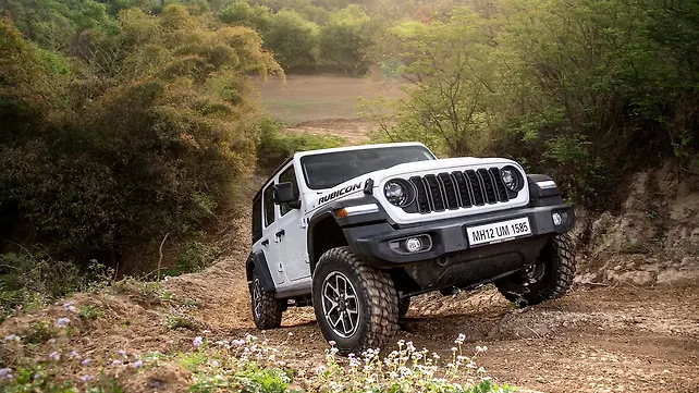 Jeep Wrangler Front View