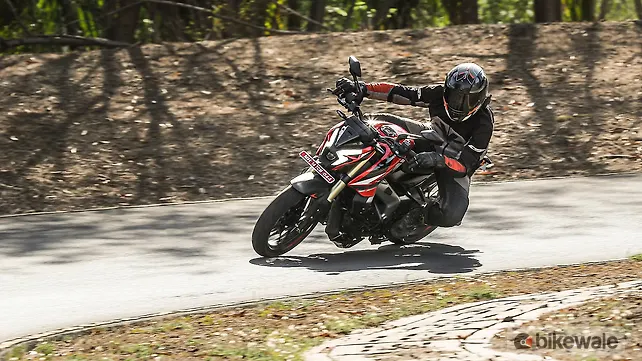 Bajaj Pulsar NS400Z Left Side View