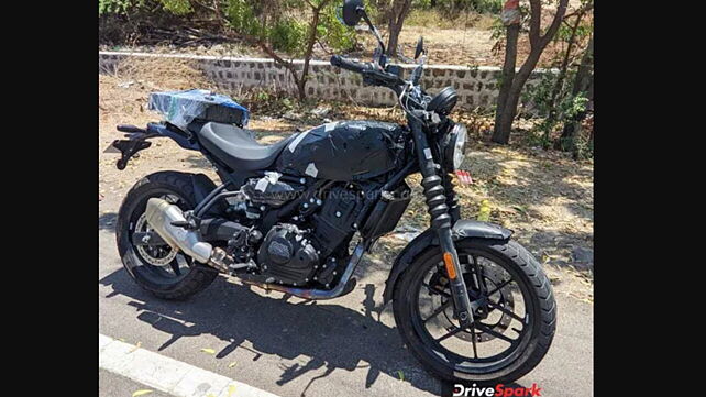 Production-ready Royal Enfield Guerrilla 450 spotted; launch in July