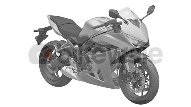 Honda CBR650R design patented in India!