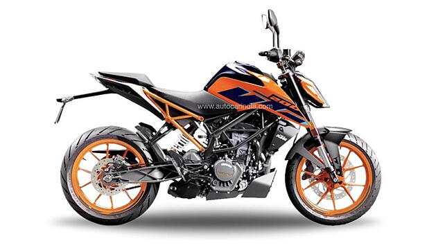 KTM 200 Duke Right Side View