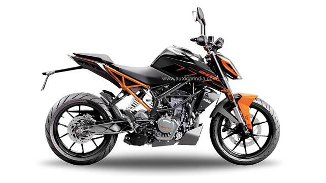 KTM 200 Duke Right Side View