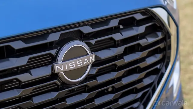 Nissan Magnite facelift spotted on test Nissan Magnite facelift spotted on test