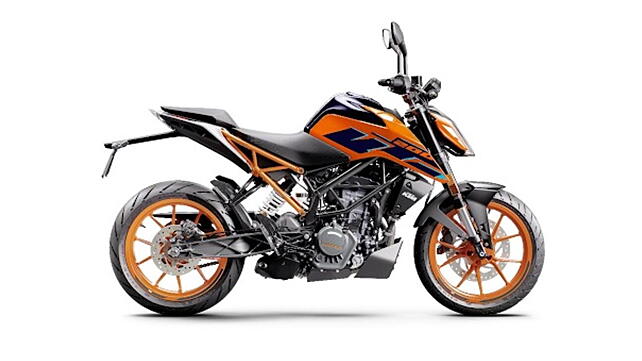 KTM 200 Duke Right Side View