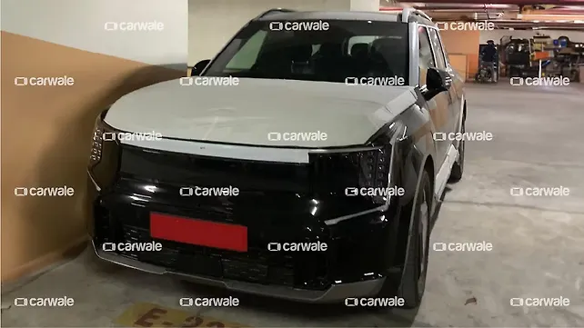 Kia EV9 spotted nearly undisguised; interior leaked Kia EV9 spotted nearly undisguised; interior leaked