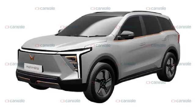 Mahindra XUV.e8 dashboard and steering wheel design patented Mahindra XUV.e8 dashboard and steering wheel design patented