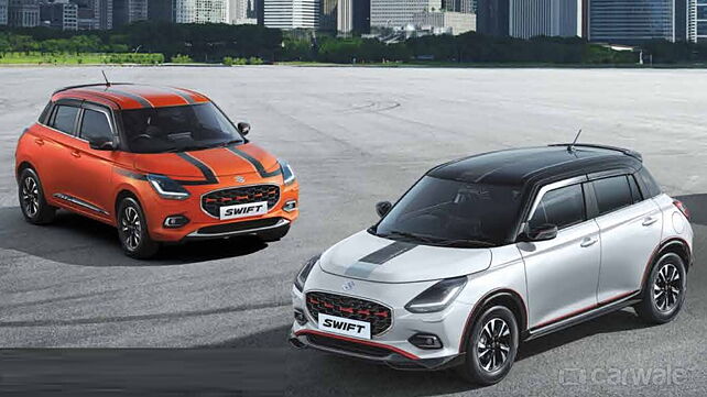 2024 Maruti Suzuki Swift official accessory packages detailed