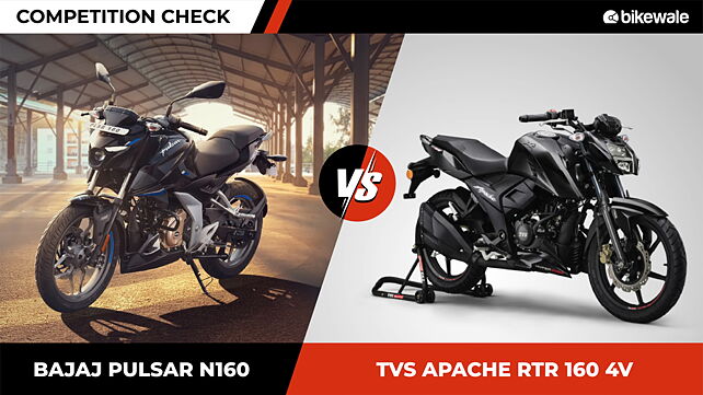 Bajaj Pulsar N160 vs TVS Apache RTR 160 4V – Competition Check	