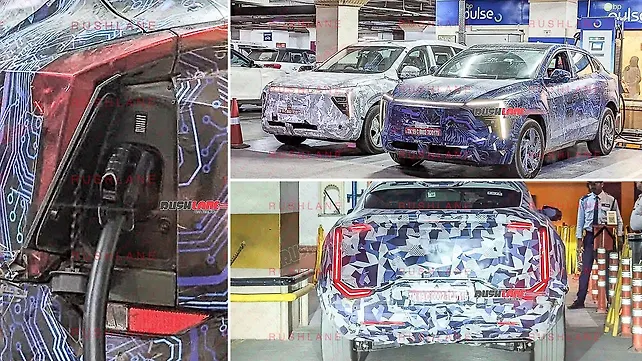 Upcoming Mahindra XUV electric SUVs spotted on test Upcoming Mahindra XUV electric SUVs spotted on test