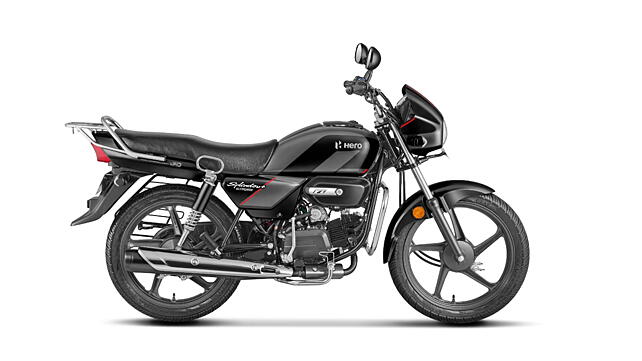 Hero Splendor Plus Xtec Right Side View