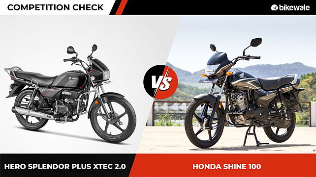 Hero Splendor Plus Xtec 2.0 vs Honda Shine 100 – Competition Check