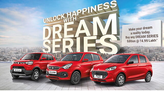 Maruti Alto K10, Celerio, and S-Presso Dream Series launched at Rs. 4.99 lakh