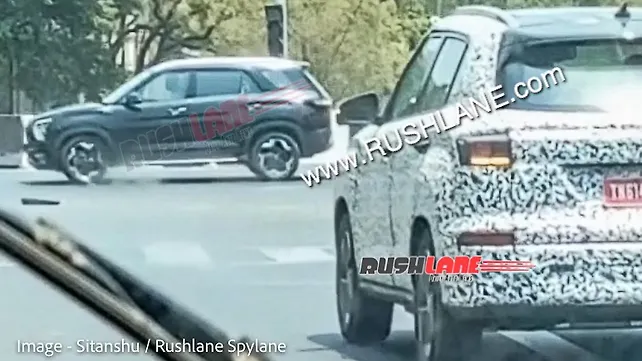 Hyundai Creta EV spotted; to get sequential turn indicators Hyundai Creta EV spotted; to get sequential turn indicators