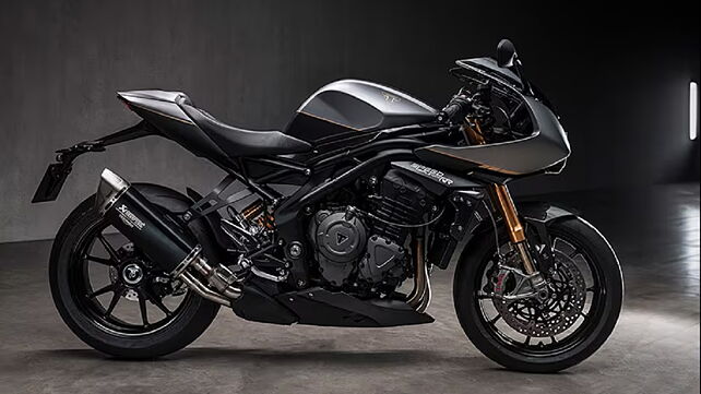 Triumph Speed Triple 1200 RR Breitling Limited Edition bike unveiled