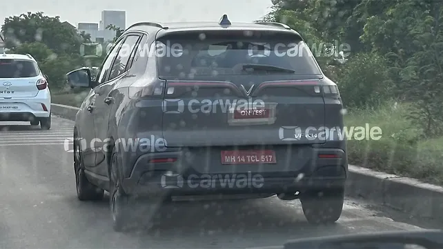 Scoop! Vinfast VF e34 spied testing in India Scoop! Vinfast VF e34 spied testing in India