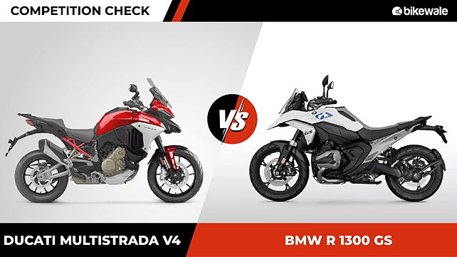 Ducati Multistrada V4 vs BMW R 1300 GS: Competition check