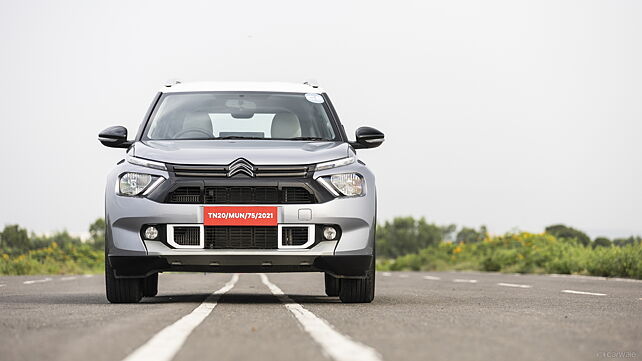 Citroen C3 Aircross Plus variant gets a discount of Rs. 2.62 lakh