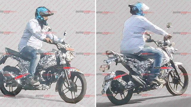 Bajaj CNG bike spotted testing before the official launch!